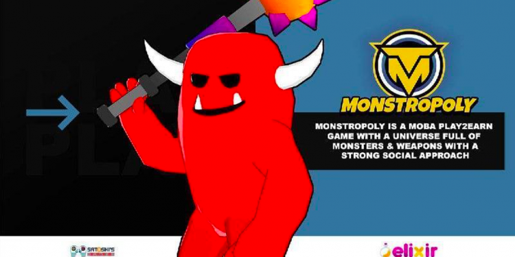 Satoshi’s Games Launches Monstropoly, the Highly Anticipated, Blockchain-Based, Esports Play2Earn Game