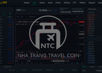 Travel platform coin NTC (NHA TRANG TRAVEL COIN) listed on Dexorca Exchange