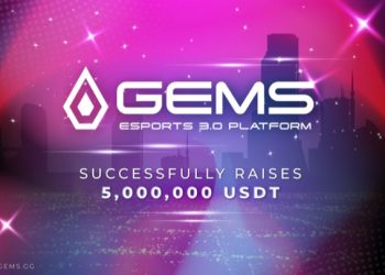 GEMS Esports 3.0 Platform Successfully Raises 5,000,000 USDT