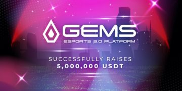 GEMS Esports 3.0 Platform Successfully Raises 5,000,000 USDT