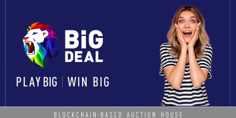 Announcing the  World’s First Blockchain-based Auction House ~ BiG Deal ~