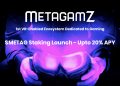 MetagamZ to Activate $METAG Staking in the Second Week of April with APY up to 20%
