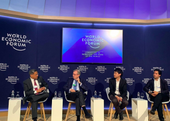 Topp Jirayut, Bitkub’s Group CEO – A Thai unicorn startup attends a visionary discussion on the topic “DeFi – Future of Decentralized Governance” at World Economic Forum: Davos 2022