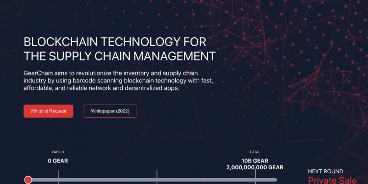 GearChain Launches Barcode Scanning Based Blockchain