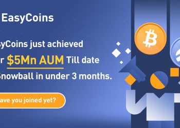 Cryptocurrency Platform EasyCoins Releases Snowball, a New Wealth Management Investment Product