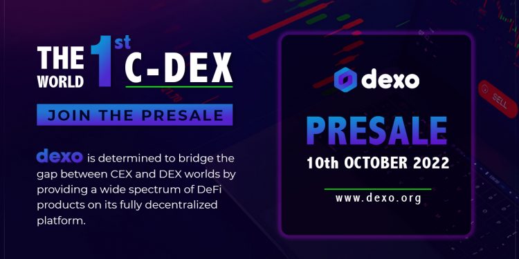 DEXO Coin Presale Hits $.4 Million in First One Week. Only $.6 million to go before the Next 25% Price Increase!