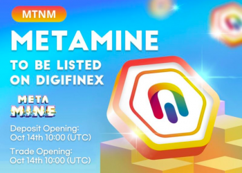 Metamine Announces Its Token $MTMN Listing on Global Crypto Exchange DigiFinex