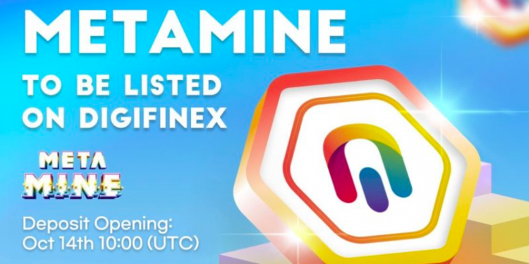 Metamine Announces Its Token $MTMN Listing on Global Crypto Exchange DigiFinex