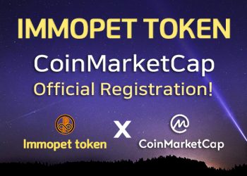 The IMMOPET token of the Amitos Foundation has been registered in the Coin Market Cap.