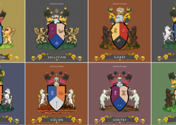 New Collection Allows Users to Mint Their Own Family Coat of Arms and Discover the Significance of Their Last Name