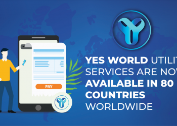 Pay with Crypto Company – YES WORLD is now offering utility services in 80 countries