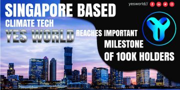 Leading Utility Token YES WORLD hits a milestone of 100k token holders, inches towards 2 million transactions count