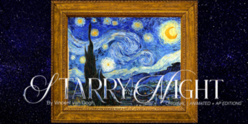 Exclusive “The Starry Night Licensed NFTs” To Release  In 3D and Augmented Reality on ElmonX