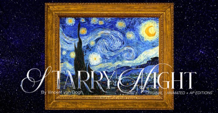 Exclusive “The Starry Night Licensed NFTs” To Release  In 3D and Augmented Reality on ElmonX