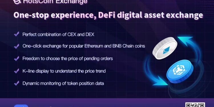 HotsCoin Exchange: Revolutionary DeFi trading features officially launched, spearheading the wave of digital financial innovation