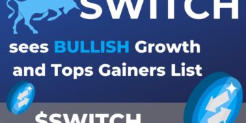 SWITCH Token sees Bullish Growth and Tops Gainers List