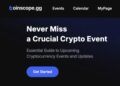 Coinscope.gg Launches as an Innovative Platform for Comprehensive Cryptocurrency Event Tracking