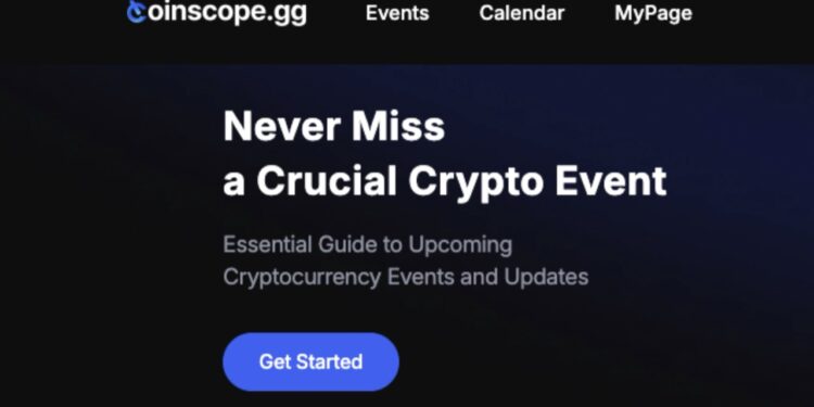 Coinscope.gg Launches as an Innovative Platform for Comprehensive Cryptocurrency Event Tracking