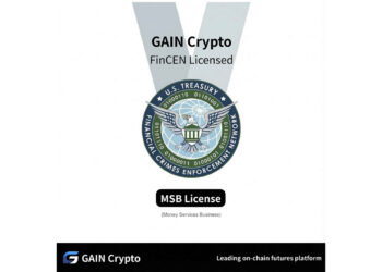 GAIN Crypto Secures U.S. FinCEN MSB Registration as Global User Base Surpasses One Million, Marking a New Phase for Compliant and Scalable Decentralized Futures Trading