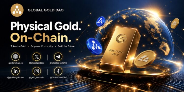 GGD (Global Gold DAO) Launches Tokenized Physical Gold Ecosystem on BNB Chain