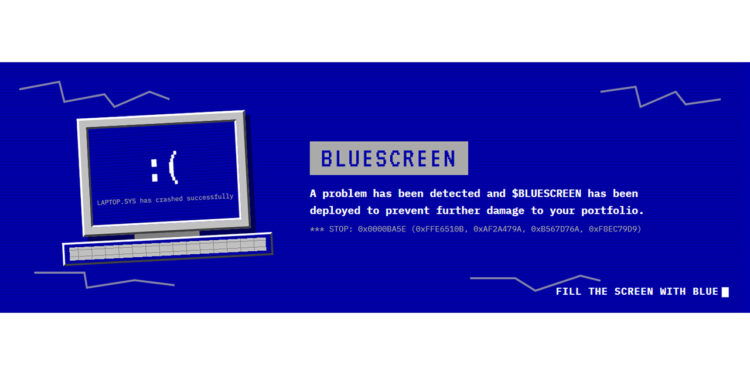 From Microsoft’s Blue Screen to Crypto: How $BLUESCREEN Is Building a Distinctive Memecoin on Base